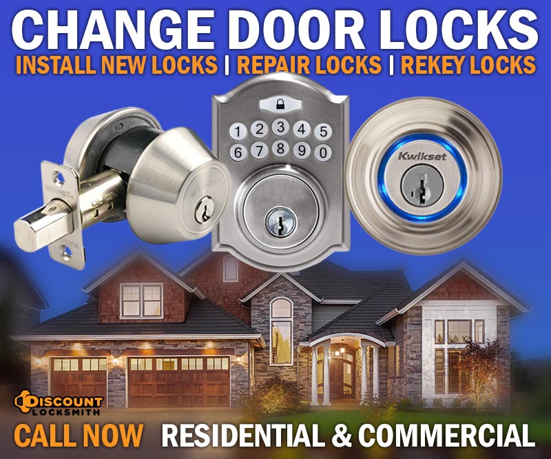 Change Door Locks & Rekey Service